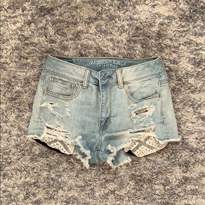 American Eagle high-rise shortie